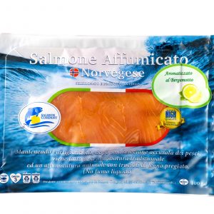 Salmone Norvegese aromatizzato al Bergamotto conf. da 100 gr