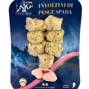 Involtini di pesce spada tradizionali surgelati